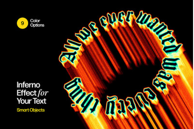 Inferno Text Effect