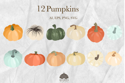 Pumpkins SVG PNG EPS