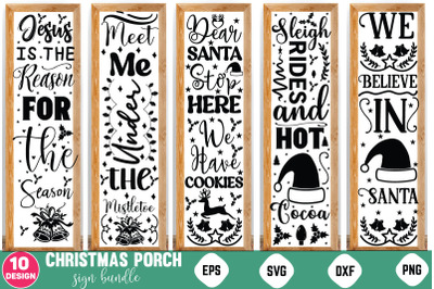 Christmas Porch Sign Bundle