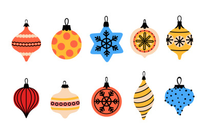 Christmas toys icon collection for decoration toys