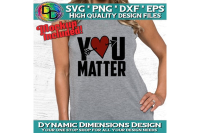 You Matter&2C; Suicide Prevention Awareness SVG&2C; Suicide Awareness Ribbon