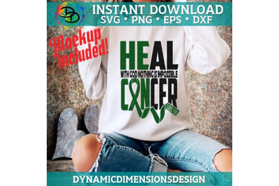 He Can Heal Cancer, Cancer Bundle, Svg Files For Cricut, Png Sublimati