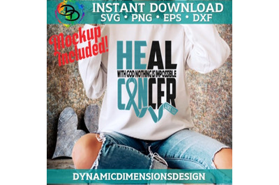 He Can Heal Cancer, Cancer Bundle, Svg Files For Cricut, Png Sublimati