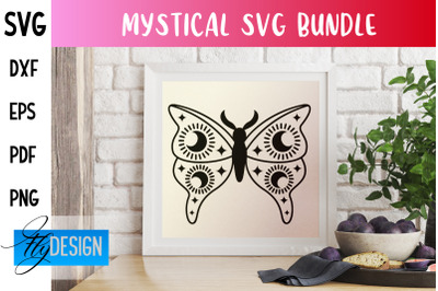 Mystical SVG Design | Witch Symbols SVG