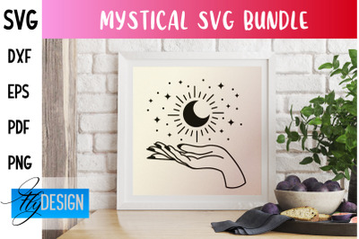 Mystical SVG Design | Witch Symbols SVG