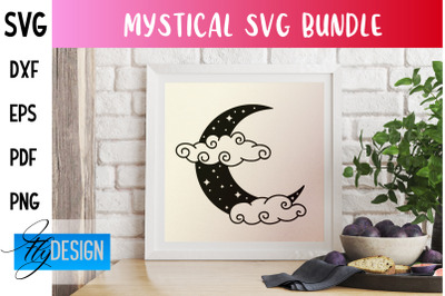 Mystical SVG Design | Witch Symbols SVG