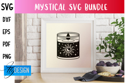 Mystical SVG Design | Witch Symbols SVG