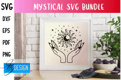 Mystical SVG Design | Witch Symbols SVG