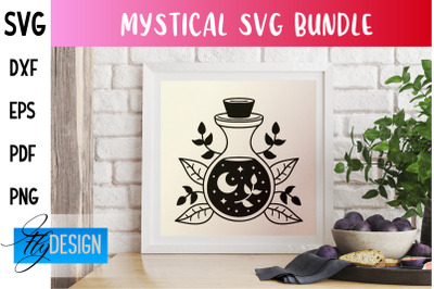 Mystical SVG Design | Witch Symbols SVG