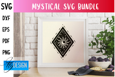 Mystical SVG Design | Witch Symbols SVG