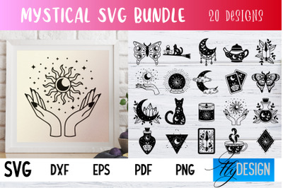 Mystical SVG Design | Witch Symbols SVG