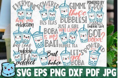 Bubble Tea SVG Bundle