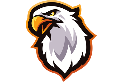 Eagle esport mascot logo design