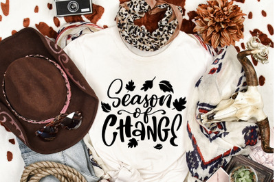 Season Of Change SVG Cut File | Autumn Fall SVG