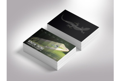 Window Tinting Business Card Template - Photoshop | 3.5x2 in