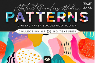 Abstract Seamless Modern Patterns Texture Pack