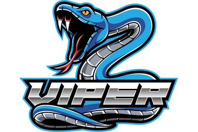Viper esport mascot logo design
