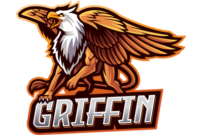 Griffin esport mascot logo design