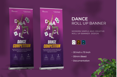 Dance - Roll Up Banner