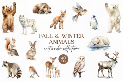 Fall &amp; Winter Animals