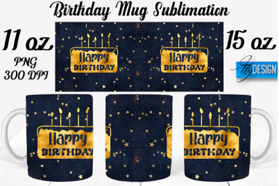 Birthday 11 Oz | 15 Oz Mug Sublimation