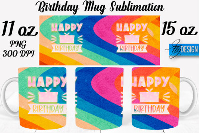 Birthday 11 Oz | 15 Oz Mug Sublimation