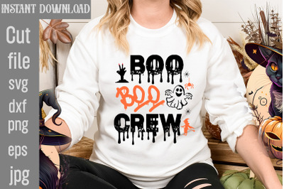 Boo Boo Crew SVG cut file&2C;Halloween Svg Disney&2C; Halloween Svg Friends&2C;
