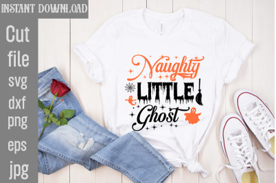 Naughty Little Ghost SVG cut file&2C;Halloween Svg Disney&2C; Halloween Svg