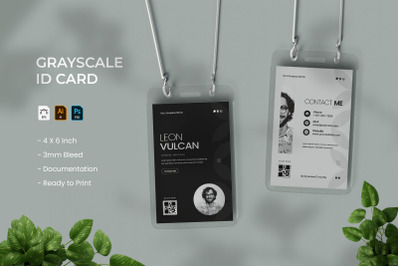 Grayscale - ID Card