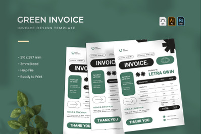 Green - Invoice