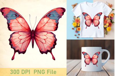 Breast Cancer Butterfly Graphics 05