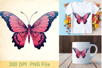 Breast Cancer Butterfly Graphics 11