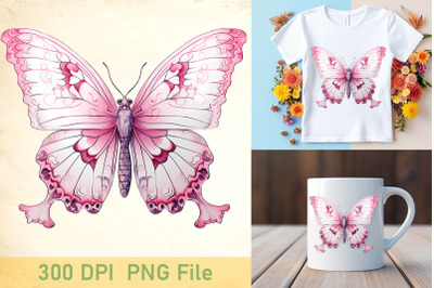 Breast Cancer Butterfly Graphics 13