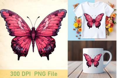 Breast Cancer Butterfly Graphics 14