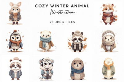 Cozy Winter Animal