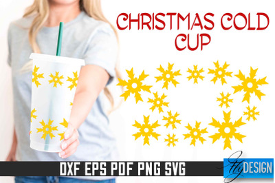 Christmas Cold Cup SVG | &nbsp;SVG Design v.1