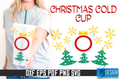 Christmas Cold Cup SVG | &nbsp;SVG Design v.1