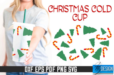 Christmas Cold Cup SVG | &nbsp;SVG Design v.1