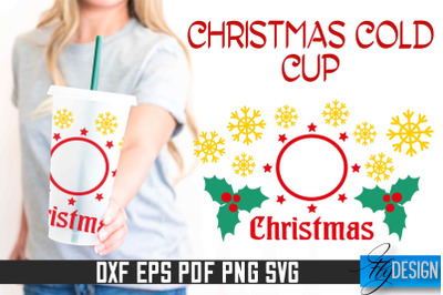 Christmas Cold Cup SVG | &nbsp;SVG Design v.1