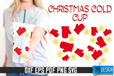 Christmas Cold Cup SVG | &nbsp;SVG Design v.1