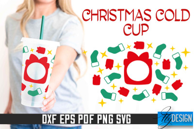 Christmas Cold Cup SVG | &nbsp;SVG Design v.1