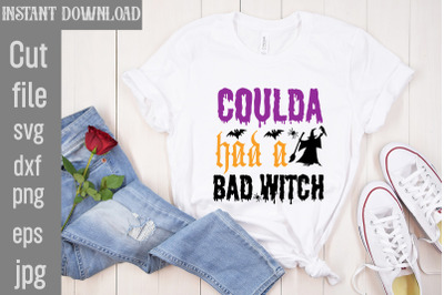 Coulda Had A Bad Witch SVG cut file&2C;Halloween Svg Disney&2C; Halloween Sv