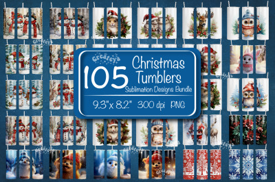 Christmas Tumbler Bundle Xmas Tumbler wrap png 20 Oz sublimation desig