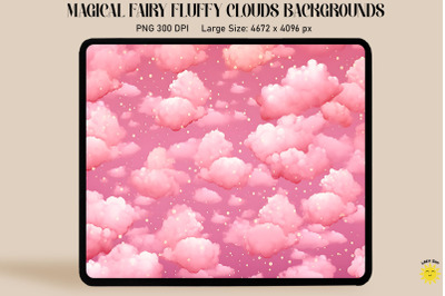 Lovely Pink Clouds Backgrounds