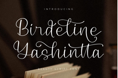 Birdeline Yashintta - Beauty Script Font