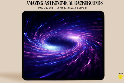 Magical Purple Galaxy Backgrounds