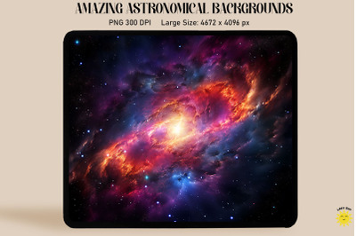 Colourful Galaxy Supernova Backgrounds