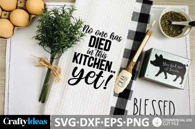 No one has died in this kitchen.. yet! SVG
