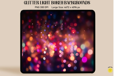 Colorful Lights Blur Bokeh Backgrounds