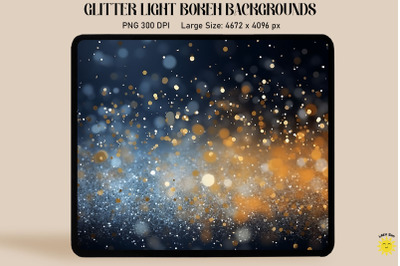 Magic Glitter Light Bokeh Backgrounds